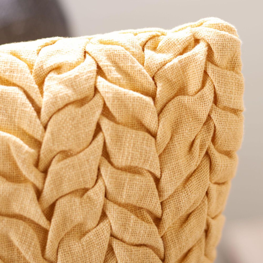 Safavieh Frenie 20&quot; Pillow in Mustard, , large