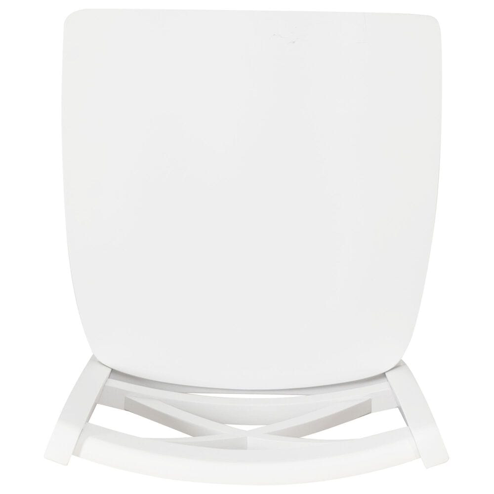 Linon Home Decor Torino X-Back Counter Stool in White, , large