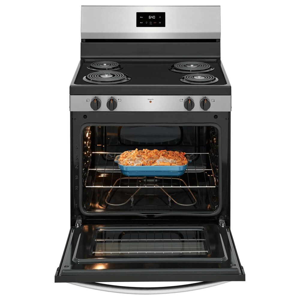 Frigidaire 5.3 Cu. Ft. Freestanding Electric Range with 4 Coil Elements in Stainless Steel, , large
