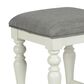 Steve Silver Jackson Sofa Bar with 3 Stool in White and Oak, , large