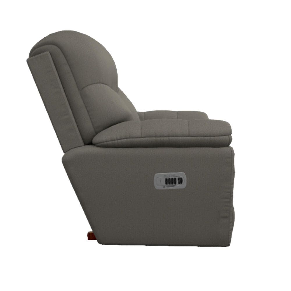 La-Z-Boy Morrison Power Rocking Recliner with Power Headrest and Lumbar in Dark Silver, , large