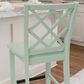 Linon Home Decor Mayfair Counter Stool in Mint Green, , large