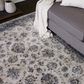 Central Oriental Clearwater Oriel 5"3" x 7"7" Biscuit and Nightfall Area Rug, , large