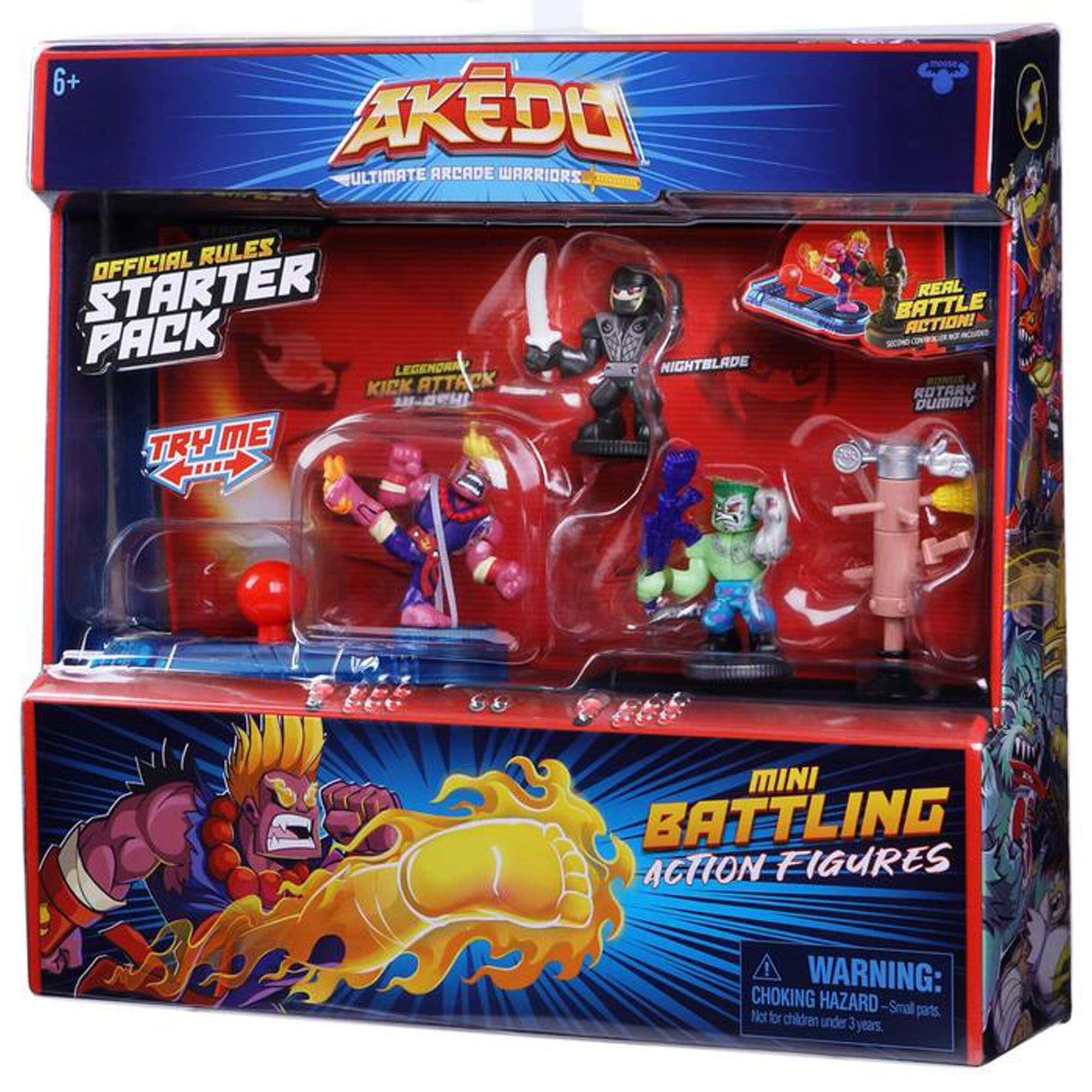 Akedo Starter Pack Figures Assortment - Series 1 | NFM