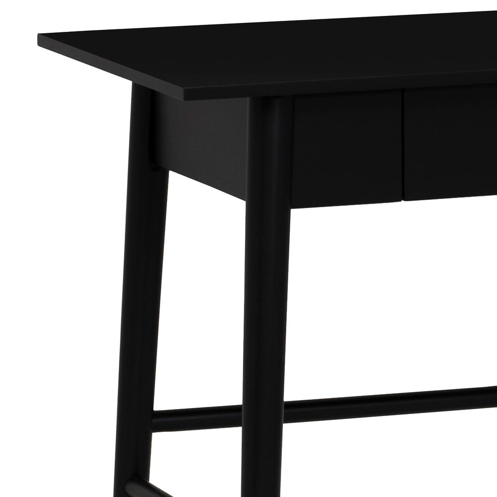 Linon Home Decor Charlotte Writing Desk in Black, , large