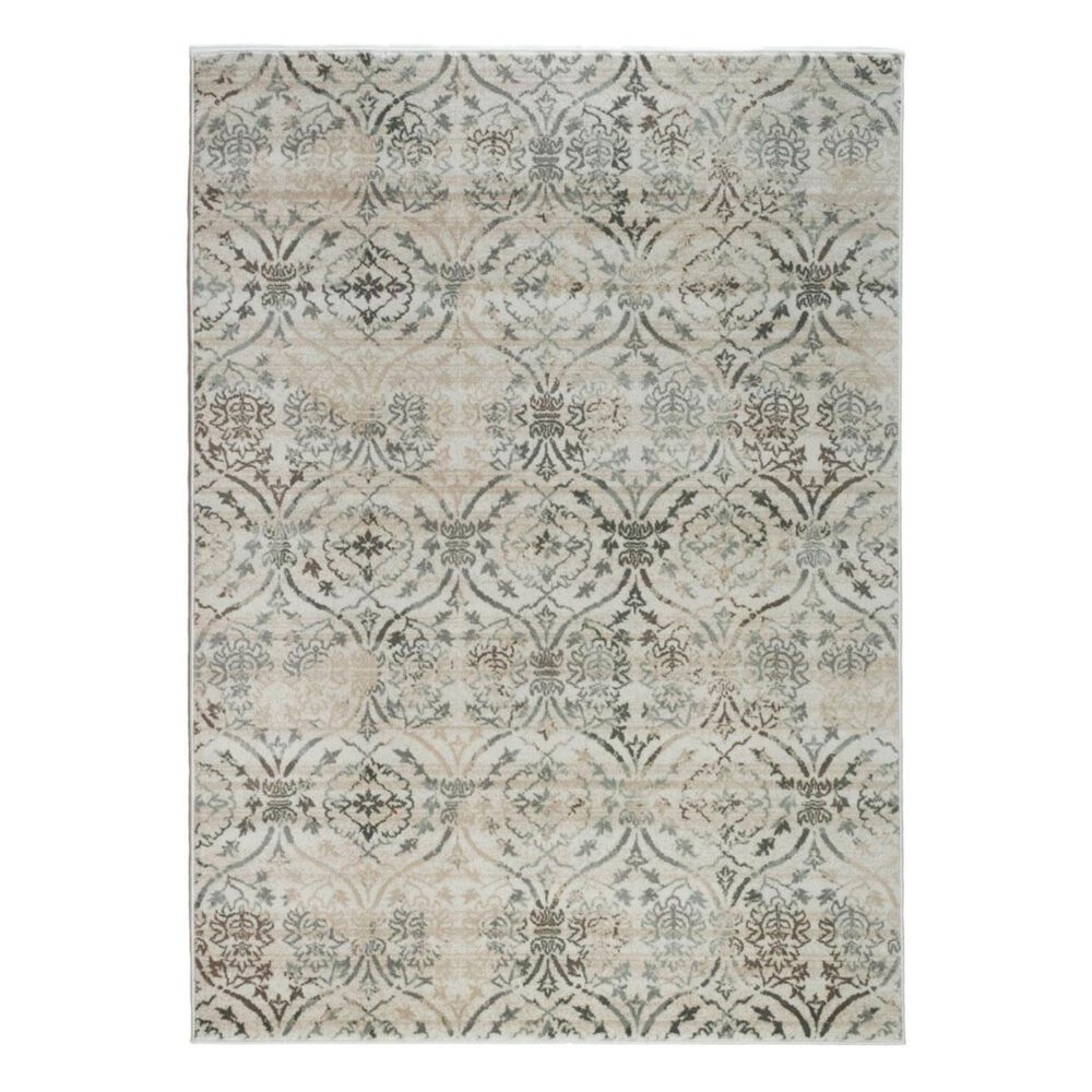 Radici USA Pisa 3746 5"3" x 7"3" Bone Area Rug, , large
