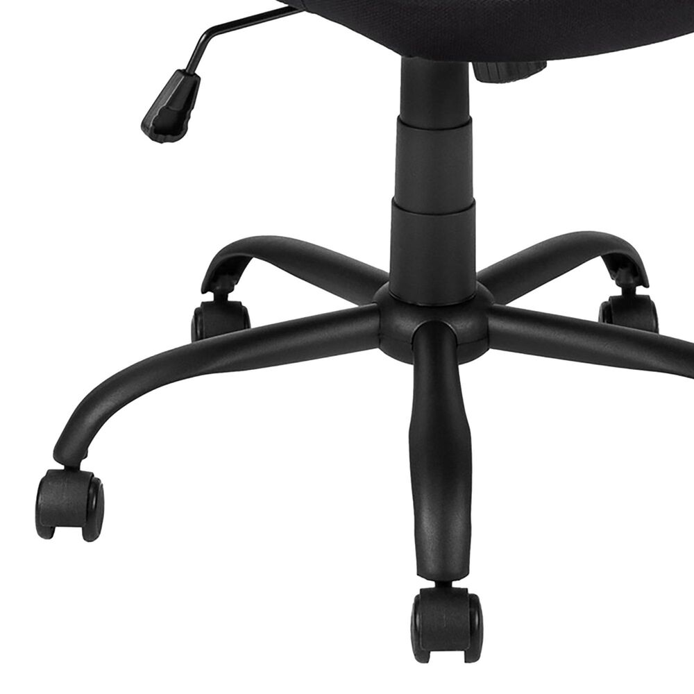 Monarch Specialties Office Armrest Chair in Black, , large