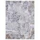 Amer Rugs Hamilton 10"3" x 14" Gray and Gold Area Rug, , large