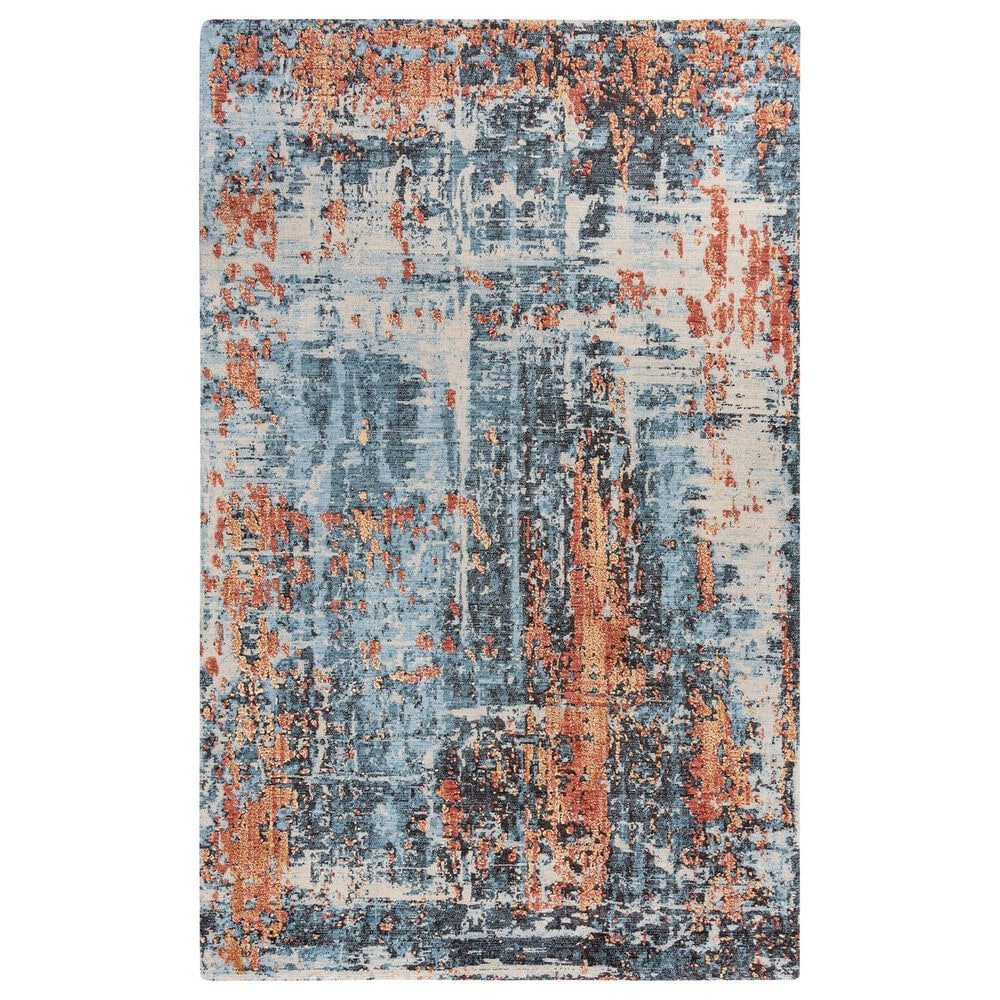 RIZZY Premier PMR101 8" x 10" Blue Area Rug, , large