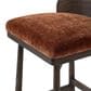 Four Hands Ashford Cloris Swivel Counter Stool in Altair Sienna, , large