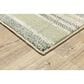 Oriental Weavers Atlas Geometric 752E0 2"3" x 8" Blue and Green Runner, , large