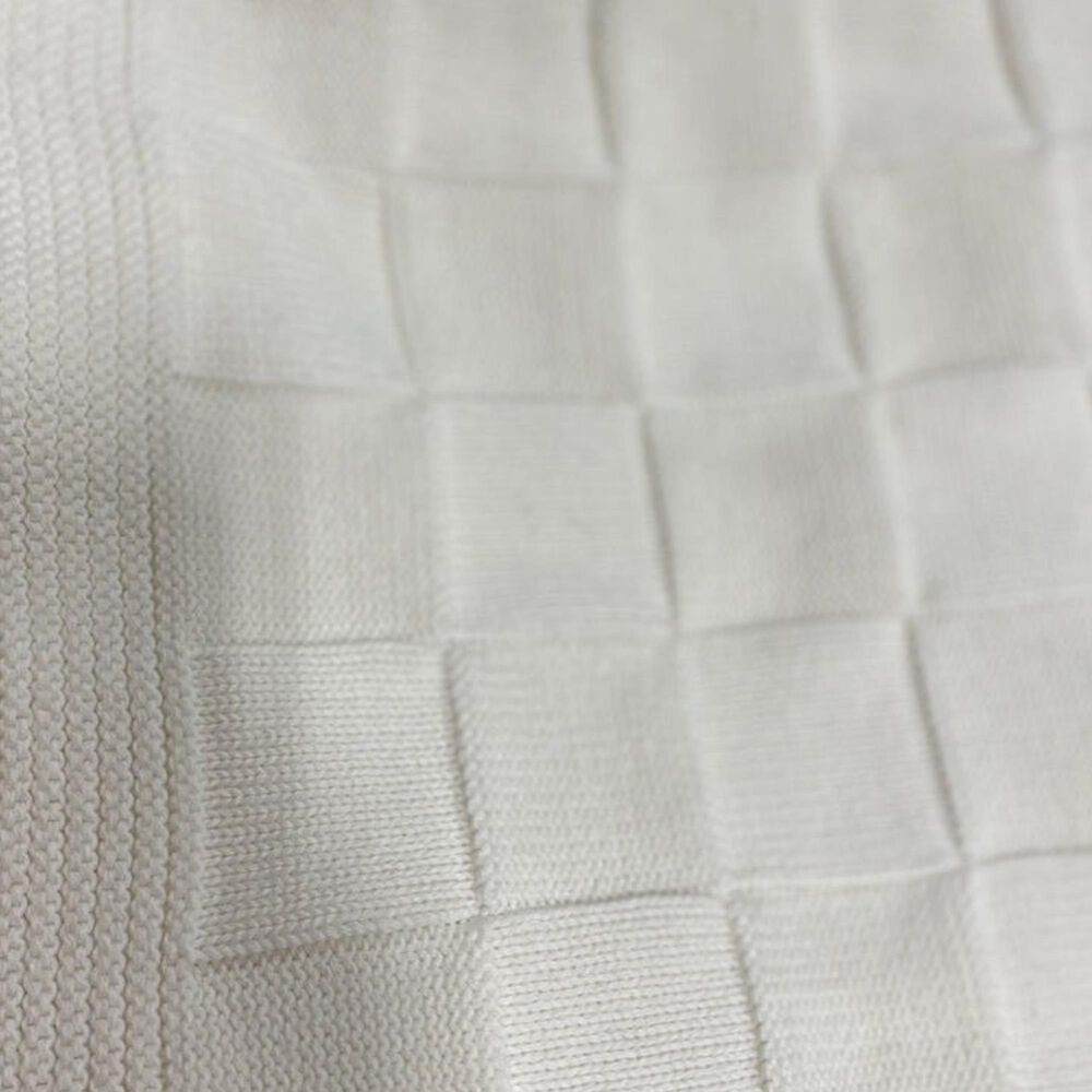 Ann Gish Cesta 20&quot; x 20&quot; Throw Pillow in White, , large