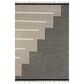 Novogratz Karl KRL-1 9" x 12" Black Area Rug, , large