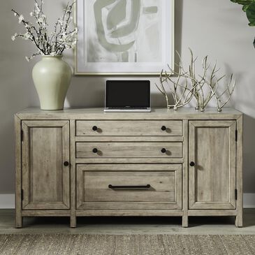 Belle Furnishings Proximity Place Credenza in Barley Buff, , large