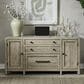 Belle Furnishings Proximity Place Credenza in Barley Buff, , large