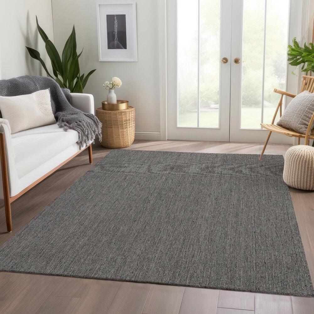 Dalyn Rug Company Chambal CH1 8&#39; x 10&#39; Gray Indoor/Outdoor Area Rug, , large