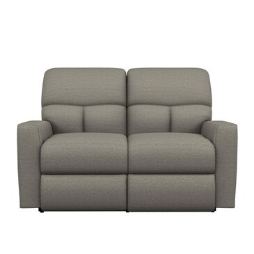 La-Z-Boy Hawthorn Power Reclining Loveseat with Power Headrest in Storm, , large