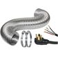 Electric Dryer Duct Kit with 4-Wire 30-Amp 6ft Cord, , large