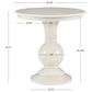 Linon Home Decor Adeline Round Accent End Table in Cream, , large