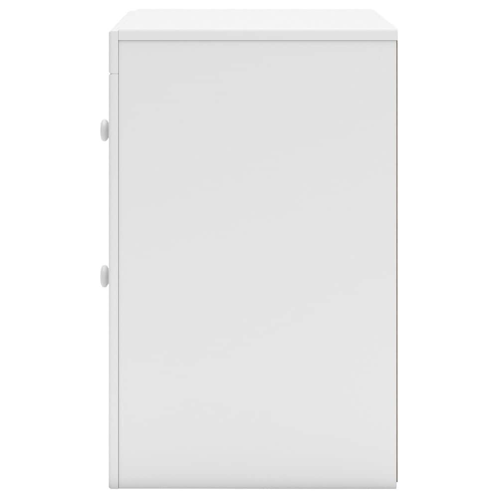 Ashley Mollviney 2-Drawer Nightstand in Matte White, , large