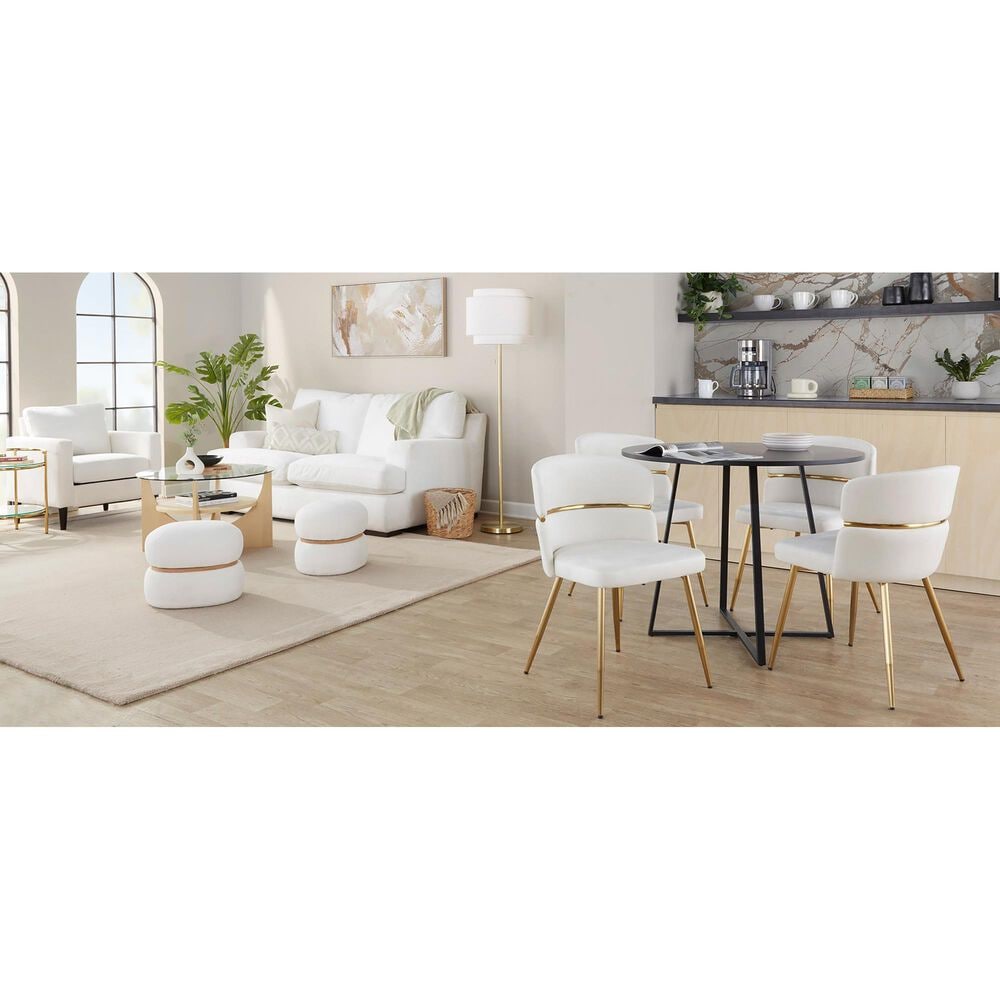 Grandview Gallery Tier Floor Lamp in Gold, , large