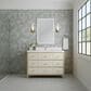 James Martin Vanities Celeste 48" Single Vanity in Sun-washed Oak with Embossed Shagreen and with Single Hole 3 cm White Zeus Quartz Top & Backsplash, , large