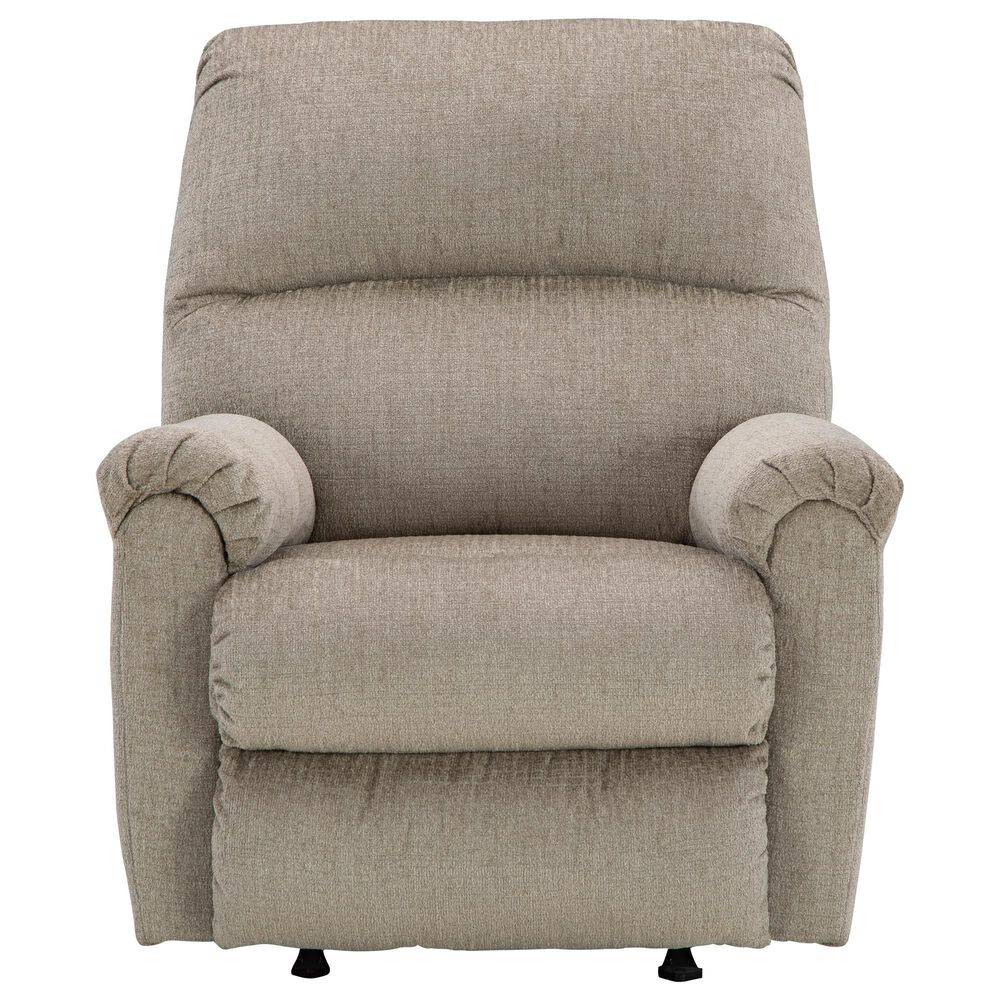 Ashley Stonemeade Manual Recliner in Taupe, , large