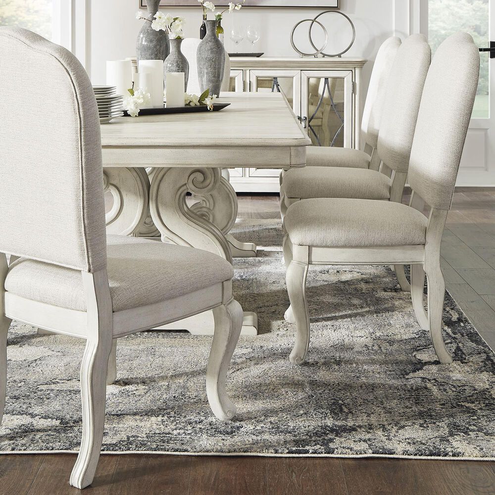 Ashley Arlendyne Side Chair in Antique White &#40;Set of 2&#41;, , large