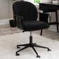 Linon Home Decor Karri Office Chair in Black, , large