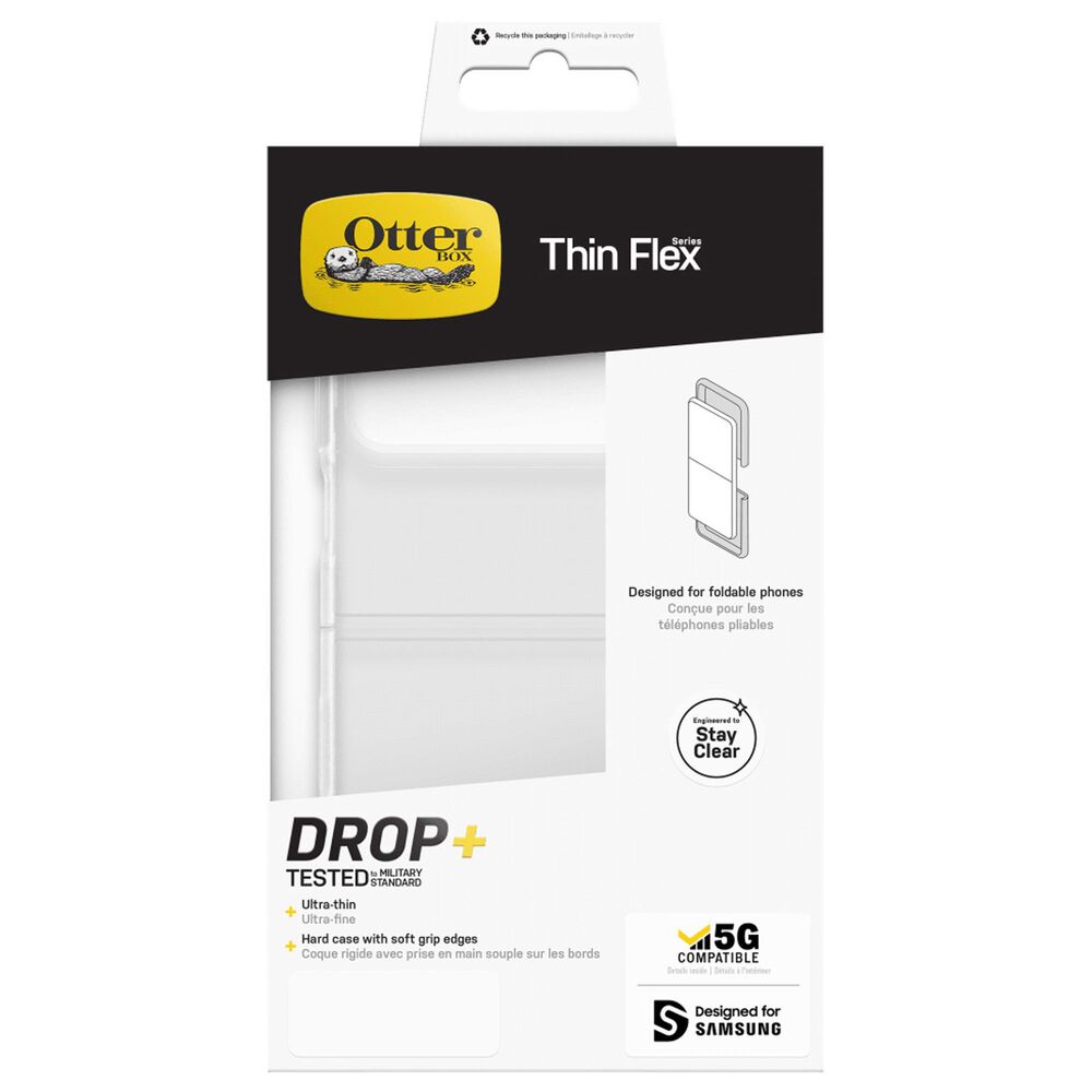 Otterbox Thin Flex Case For Samsung Galaxy Z Flip4 In Clear Nebraska Furniture Mart