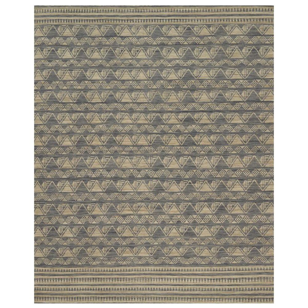 ED Ellen DeGeneres Crafted by Loloi Tribu TJ-04 5" x 7"6" Charcoal and Natural Area Rug, , large