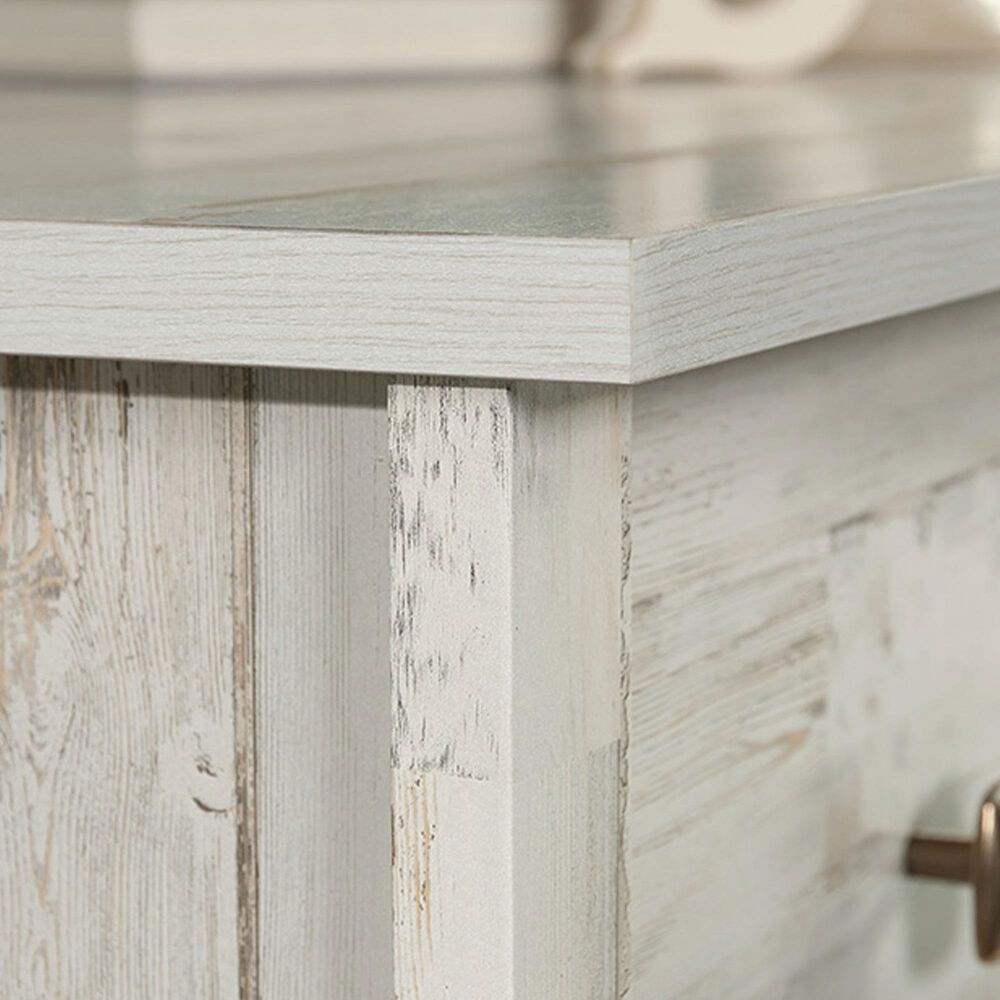 Sauder River Ranch 4-Drawer Chest in White Plank, , large