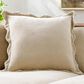 Surya Effervescent 20" Square Throw Pillow in Cream, , large