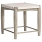 Bernhardt Ashbrook Side Table in Weathered Greige and Vellum, , large