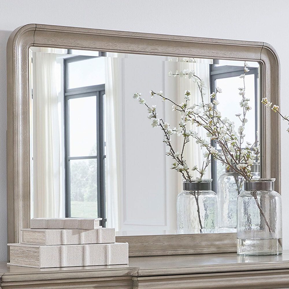 Millenium Lexorne Mirror in Light Gray, , large