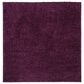 Safavieh August Shag 6"7" Square Purple Area Rug, , large