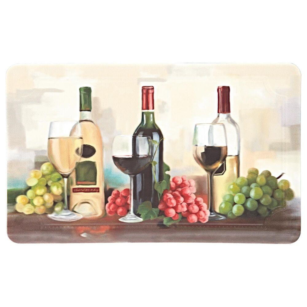 Karastan Dri-Pro Comfort Rofino Wine Trio 4872-17616 1"6" x 2"6" Multicolor Area Rug, , large