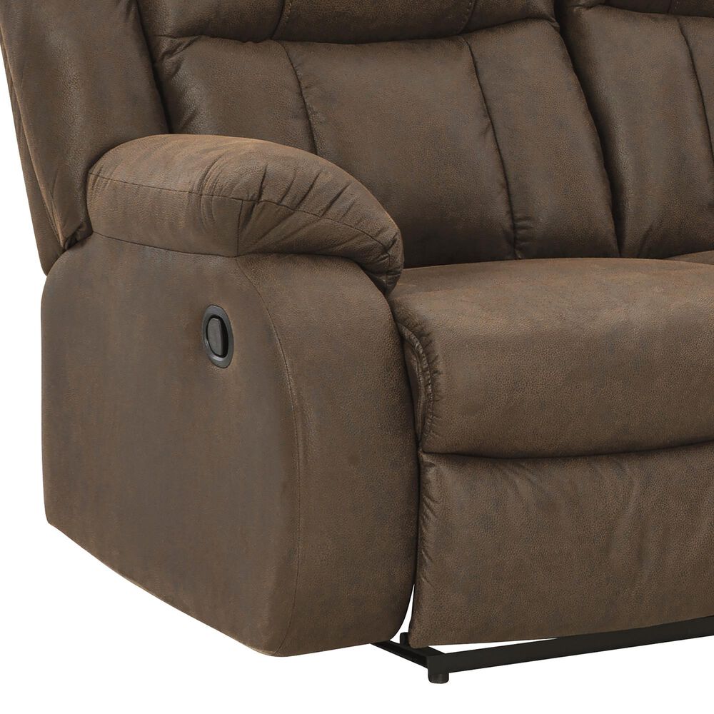 Ashley Trail Boys Manual Reclining Left-Arm Facing Loveseat in Walnut, , large
