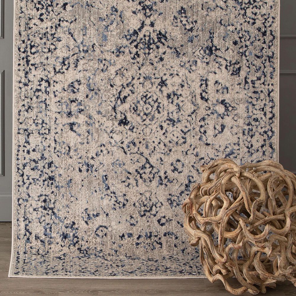 Karastan Axiom Chisel 92116-70042 8&#39; x 10&#39; Dove Area Rug, , large