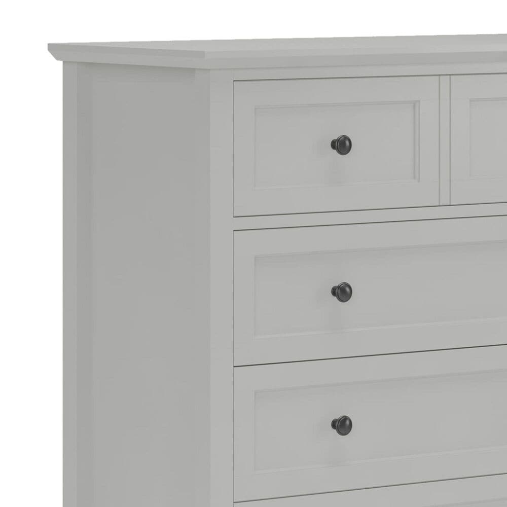 Urban Home Grace 5-Drawer Chest in Elephant Grey, , large