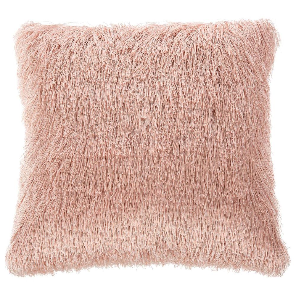 Safavieh Shag 20"x20" Pillow in Blush, , large