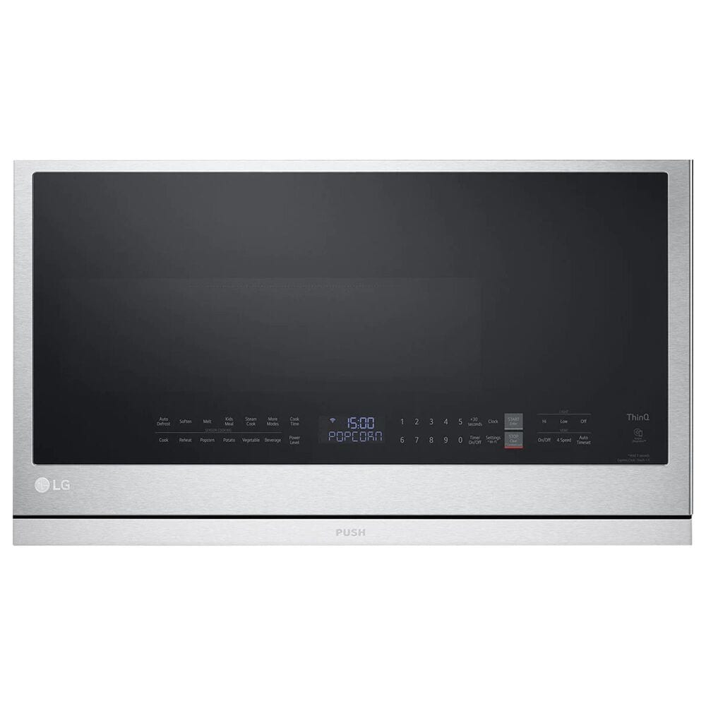 LG 2.1 Cu. Ft. Over-the-Range Microwave Oven with EasyClean in Stainless Steel, , large