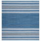 Safavieh Montauk MTK214A 6" Square Blue and Grey Area Rug, , large
