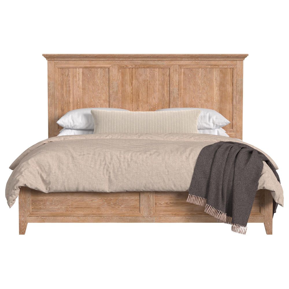 Hawthorne Furniture San Mateo 4-Piece King Panel Bedroom Set in Wheat, , large