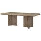 Sterling Timber Pagosa 7-Piece Rectangular Dining Set in Knotty Oak, , large