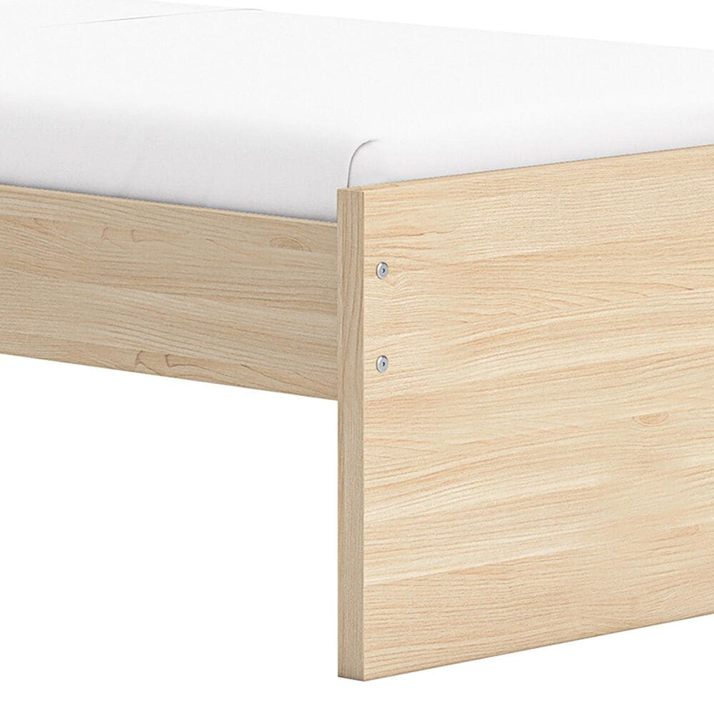 Ashley Onita Twin Platform Bed in Natural, , large