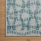 Loloi Easton Fog and Teal 8"6" x 11"6" Indoor/Outdoor Area Rug, , large