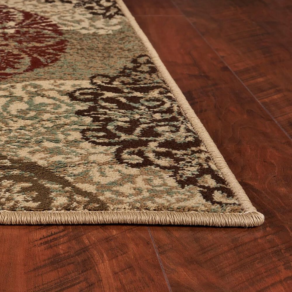Kas Oriental Rugs Heritage Accents 2&#39;2&quot; x 7&#39;11&quot; Sage Runner, , large