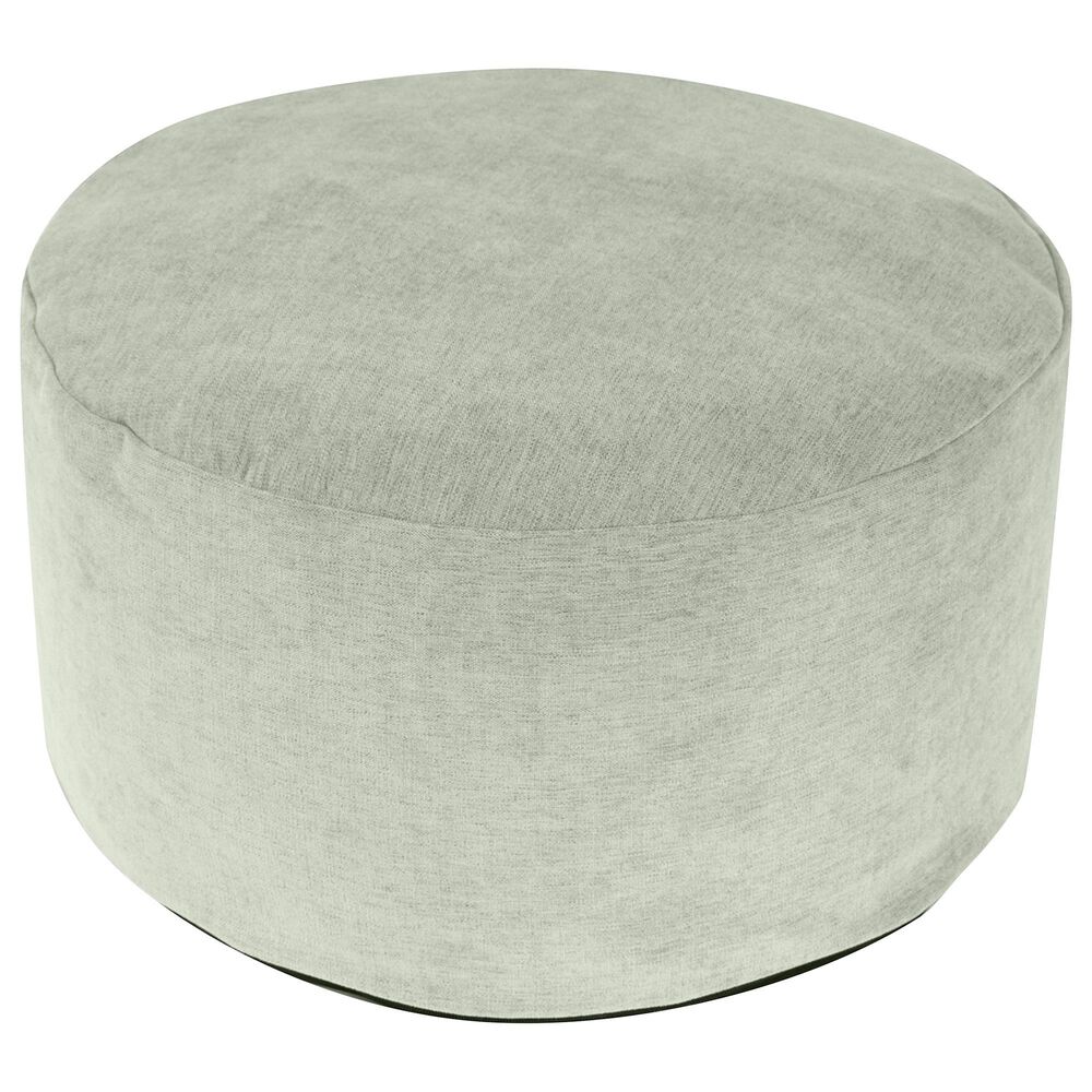 Howard Elliott Komodo Short Pouf in Sage Green, , large