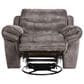 Steve Silver Nashville Manual Swivel Glider Recliner in Grey, , large